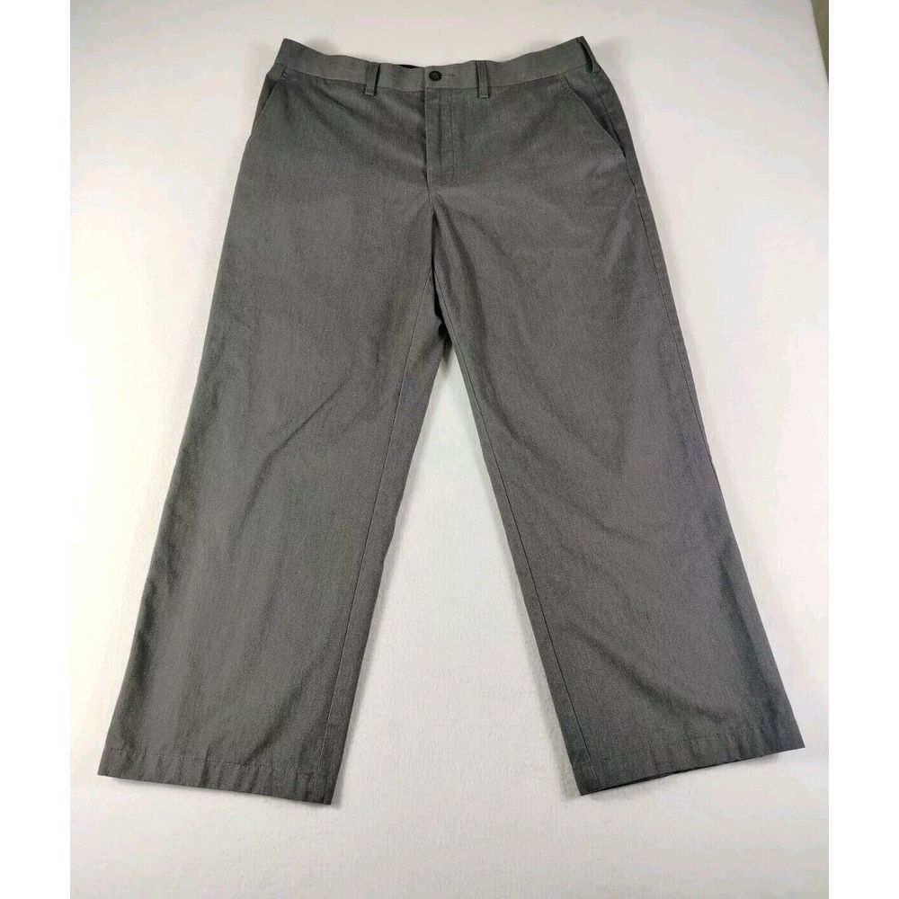 Croft & Borrow Dress Pants Men's 38 Gray Corpcore Career Professional‎ Work Wear